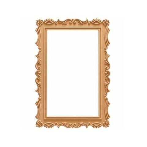 100 LÜK LALE DİKDÖRTGEN AYNA 68X100 CM