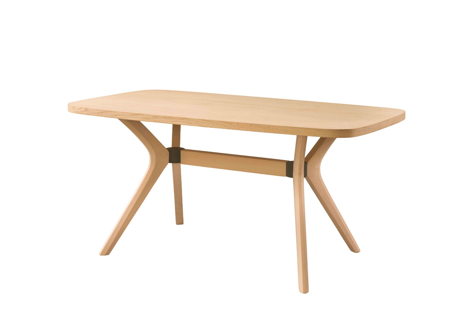 190 CM WİCKER MEŞE SABİT MASA 190X100X77