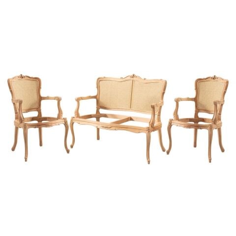 HASIRLI ELİF ÇAY TAKIMI 120X59X95 CM