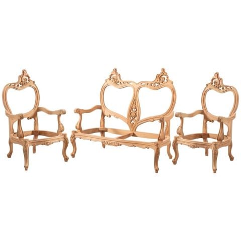 KALPLİ ÇAY TAKIMI 135X60X121 CM