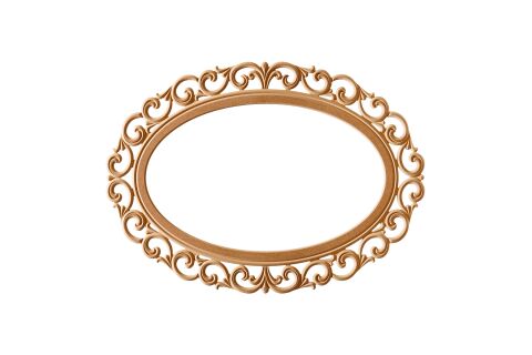 110 LUK LILYUM OVAL AYNA 80X110 CM