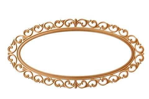 160 LIK LILYUM OVAL AYNA 86X160 CM