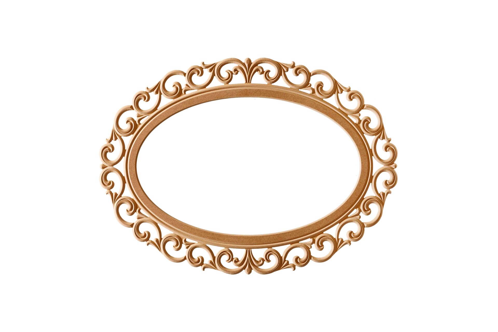 100 LÜK LILYUM OVAL AYNA 68X100 CM