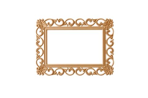 90 LIK LILYUM DIKDÖRTGEN AYNA 68X91 CM