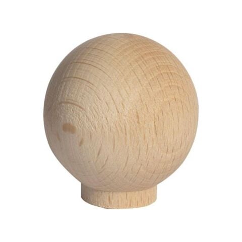 Ham Boyasız Kapı Çekmece Kapak Daire Topuz Kulp 38x42 mm