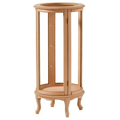 BÜYÜK SİLİNDİR GÜMÜŞLÜK 46X46X115 CM