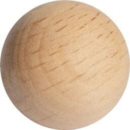 Ham Boyasız Kapı Çekmece Kapak Daire Topuz Kulp 40 mm