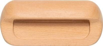 Ham Boyasız Kapı Çekmece Kapak Daire Topuz Kulp  110X50X21 mm T9