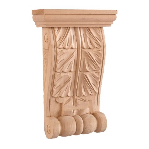 Payanda Ahşap Oyma İşemeli Boyanabilir Dekoratif Aksesuar20x12x5 AOP11