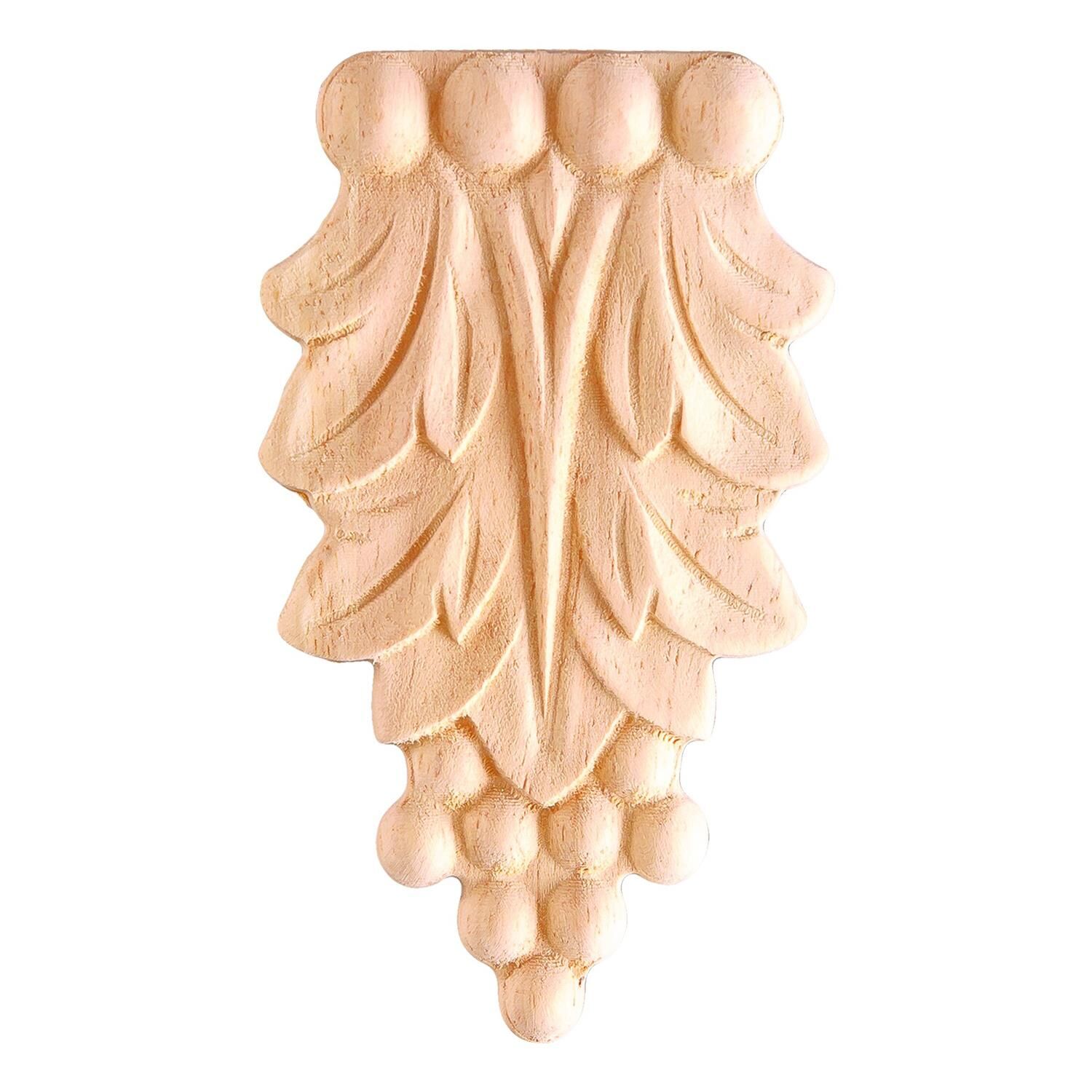 Payanda Ahşap Oyma İşemeli Boyanabilir Dekoratif Aksesuar 10x6x1  AOP26