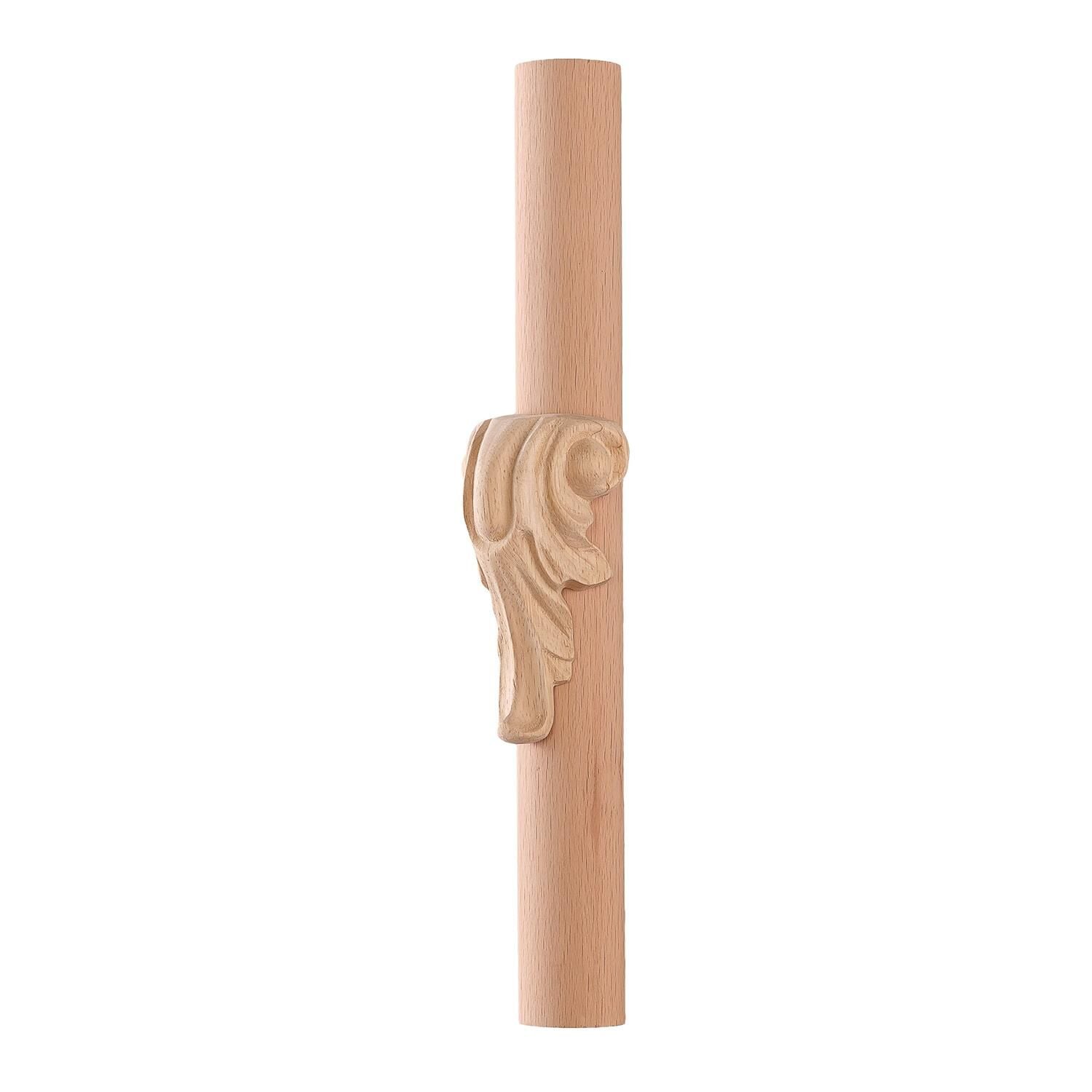 Payanda Ahşap Oyma İşemeli Boyanabilir Dekoratif Aksesuar 8x5,5x4,5 AOP28