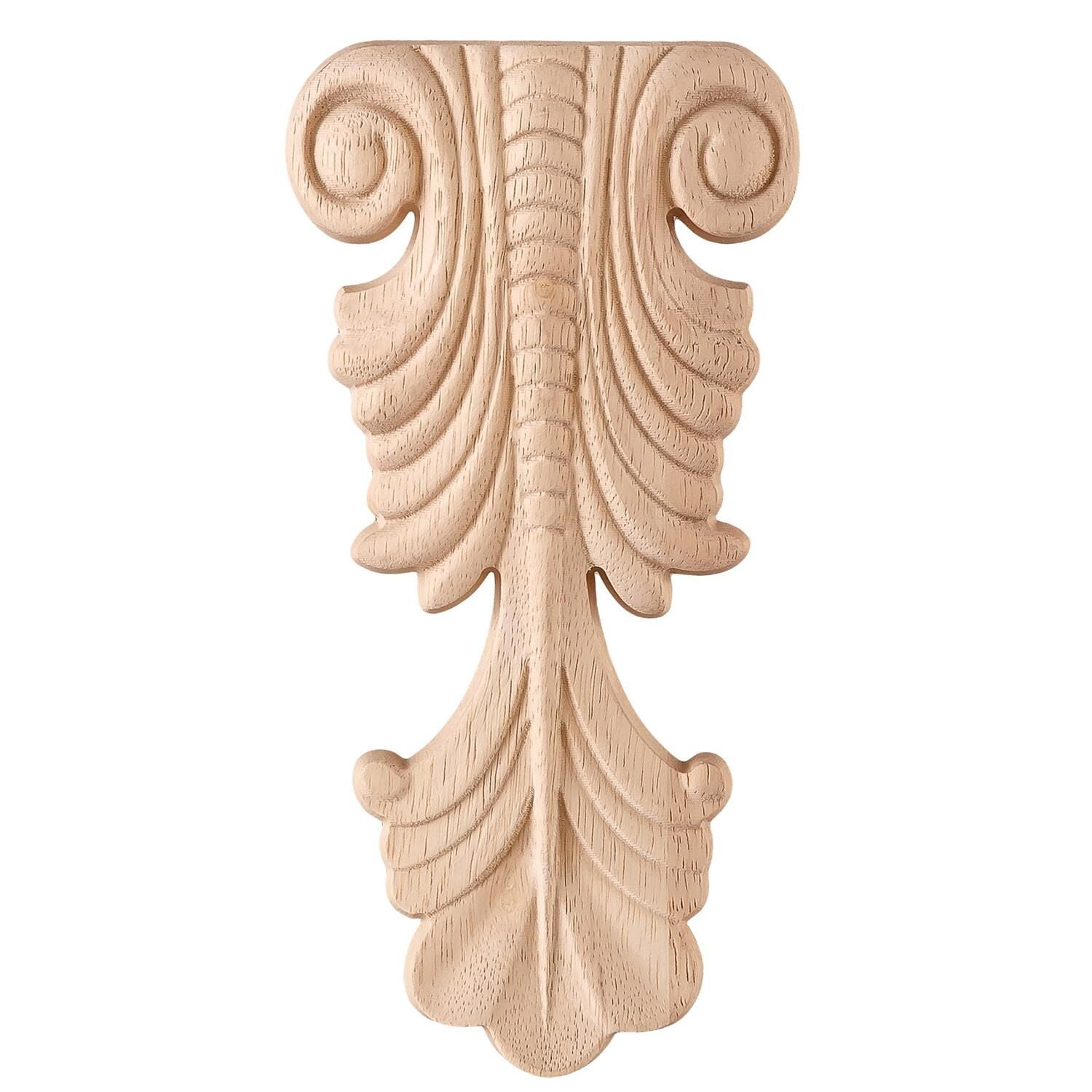 Payanda Ahşap Oyma İşemeli Boyanabilir Dekoratif Aksesuar15x8x2,8  AOP29