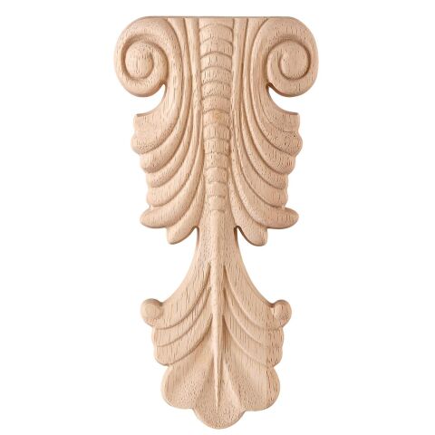 Payanda Ahşap Oyma İşemeli Boyanabilir Dekoratif Aksesuar15x8x2,8  AOP29