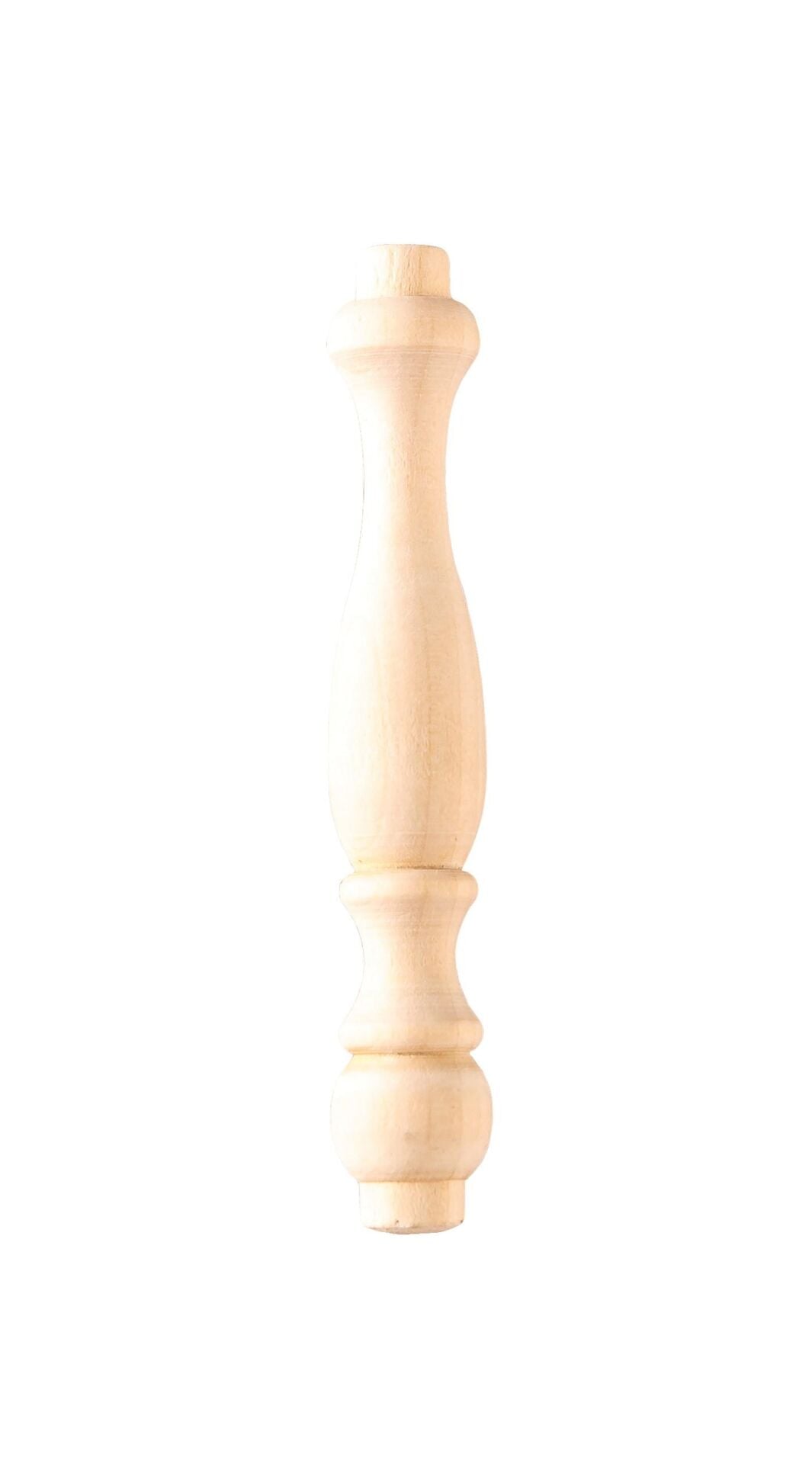 Ahşap Torna Piyon Boyanabilir Dekoratif Ev Ofis Aksesuar 2x11 cm