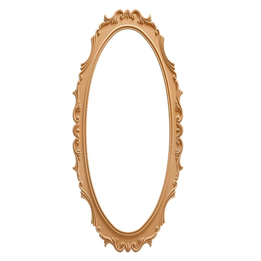 180 LİK LALE OVAL AYNA 90X180 CM