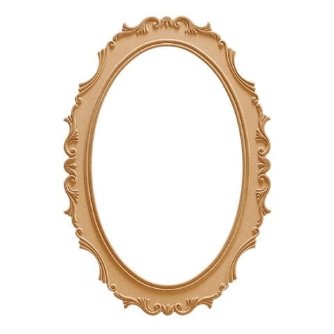 84 LÜK LALE OVAL AYNA 56X84 CM