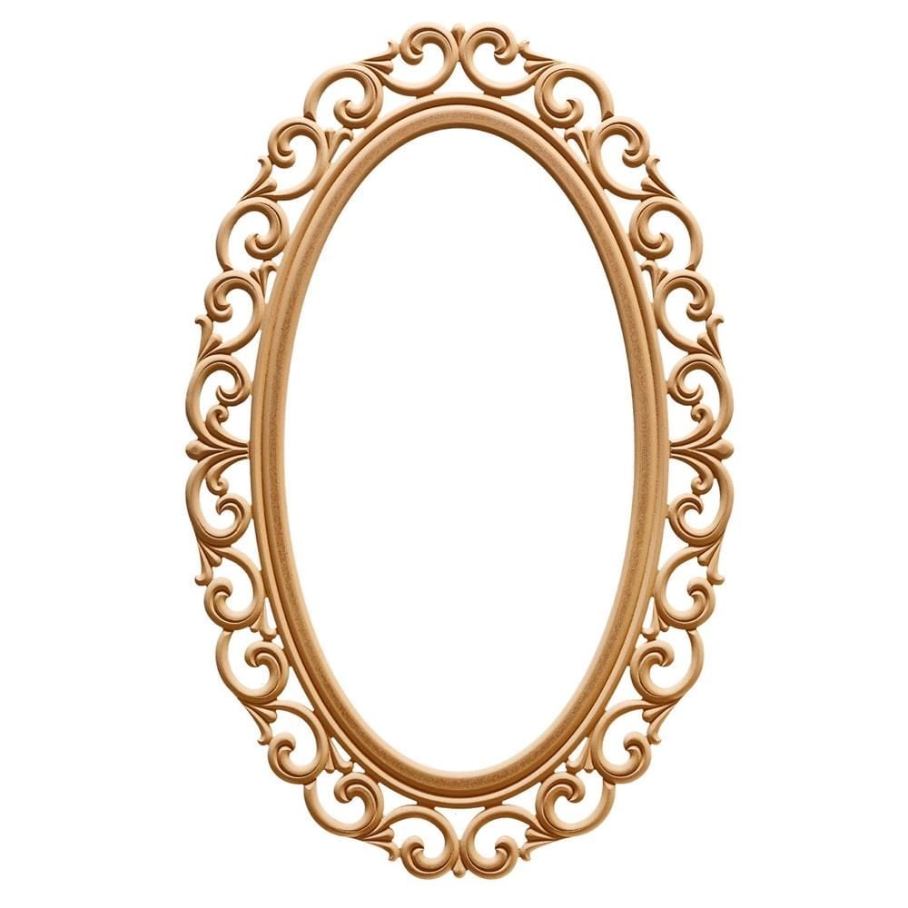 120 LİK LİLYUM OVAL AYNA 82X120 CM