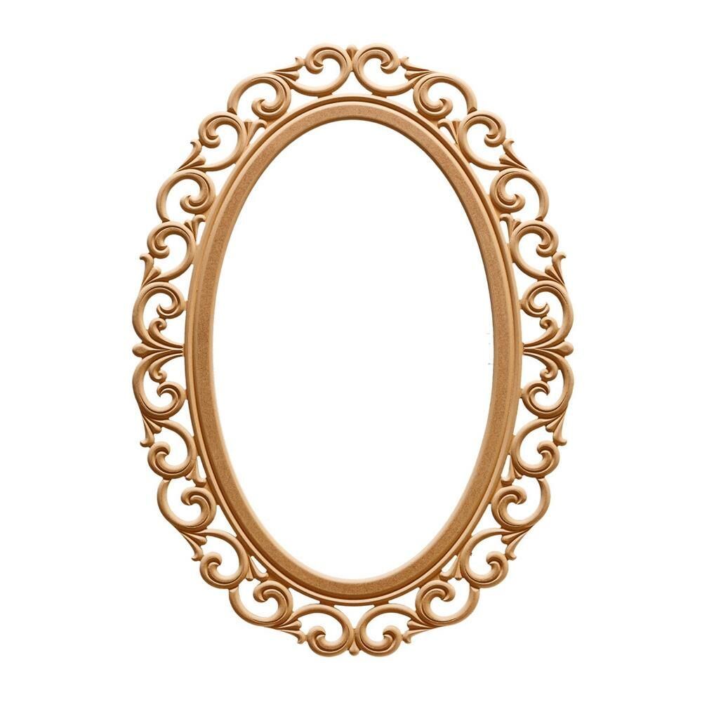 100 LÜK LİLYUM OVAL AYNA 68X100 CM