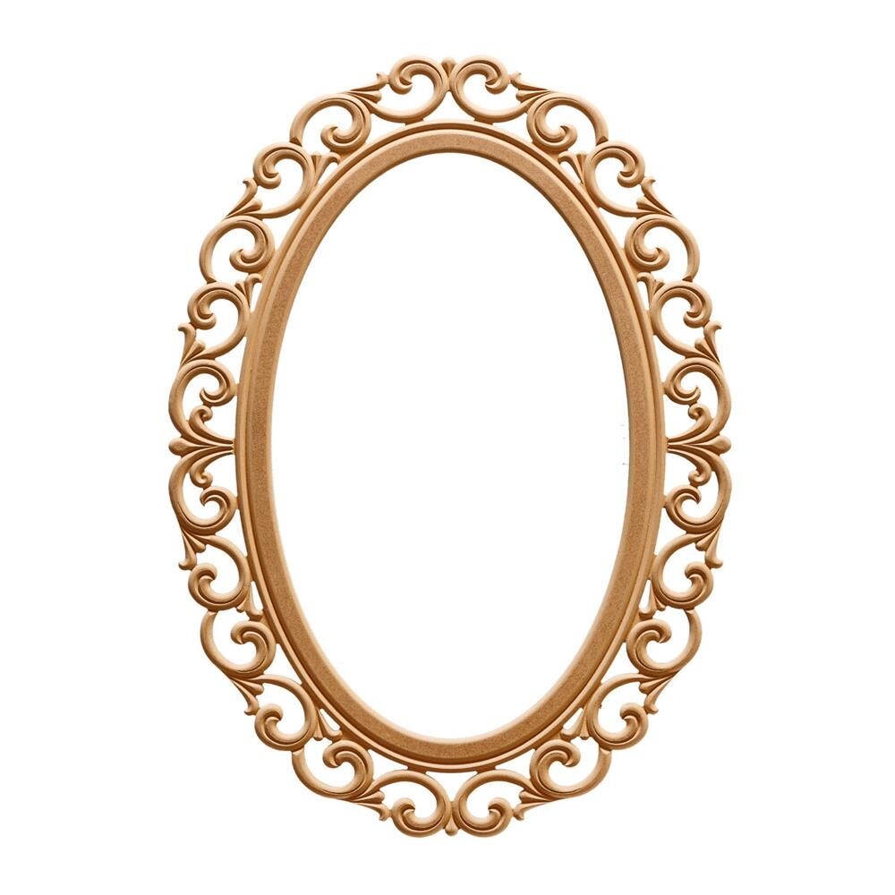 100 LÜK LİLYUM OVAL AYNA 68X100 CM