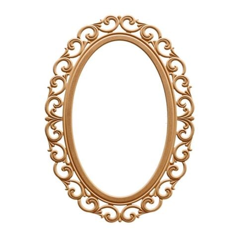 100 LÜK LİLYUM OVAL AYNA 68X100 CM