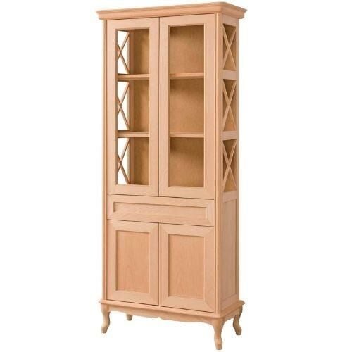 ÇAPRAZ ÇITALI KAPAKLI KİTAPLIK  80X38X195