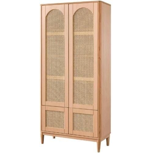 HASIRLI TOKYO KAPAKLI KİTAPLIK  90X40X197