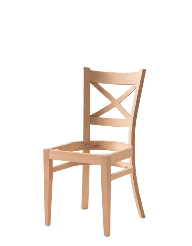 ÇAPRAZ TONET DÖSEMELI SANDALYE 46X40X87 CM