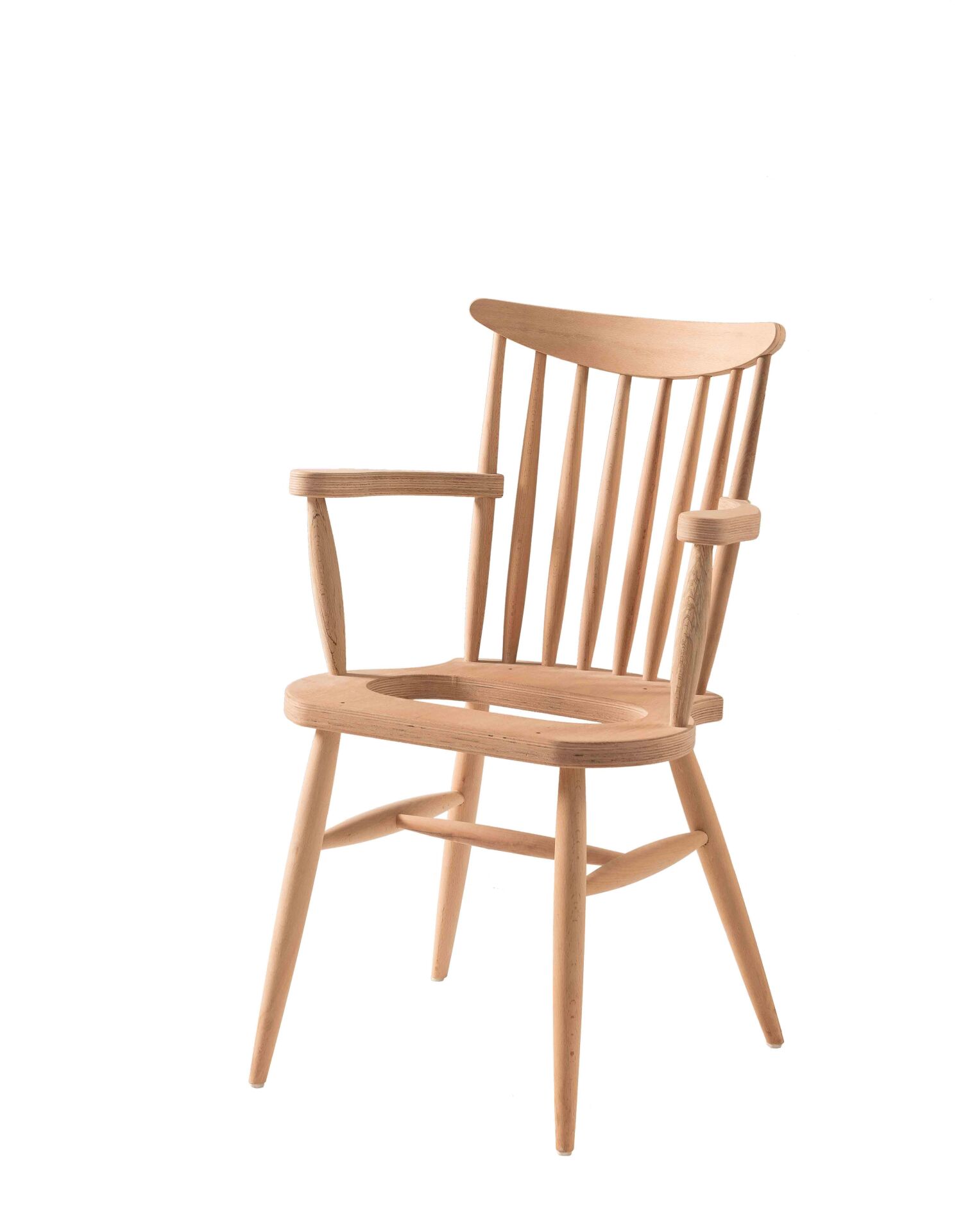 YILDIZ KOLLU DÖSEMELI SANDALYE 57X50X85 CM