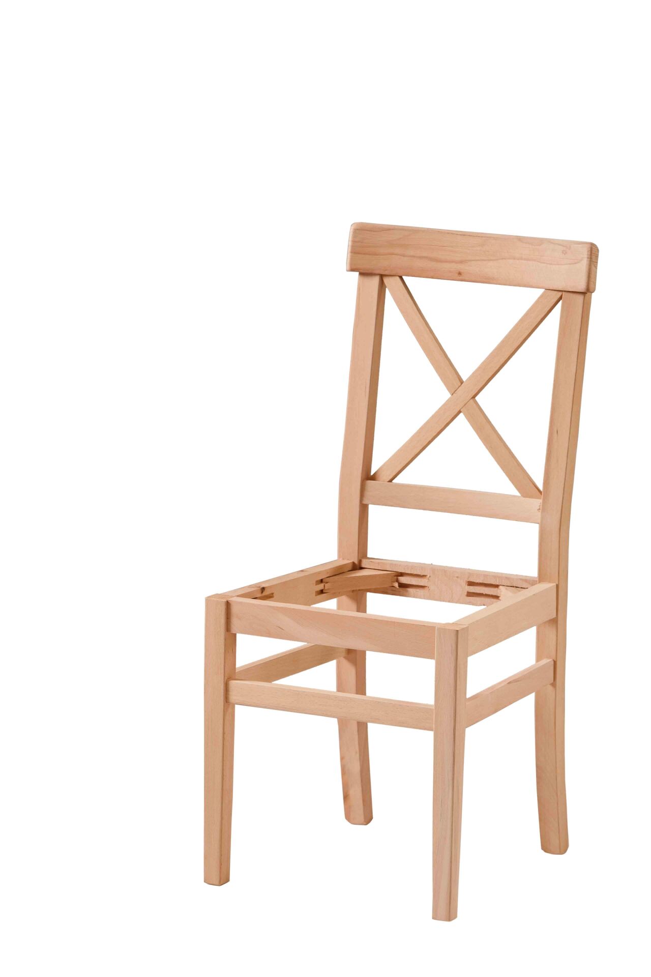 ÇAPRAZ DÖSEMELI SANDALYE 42X40X91 CM