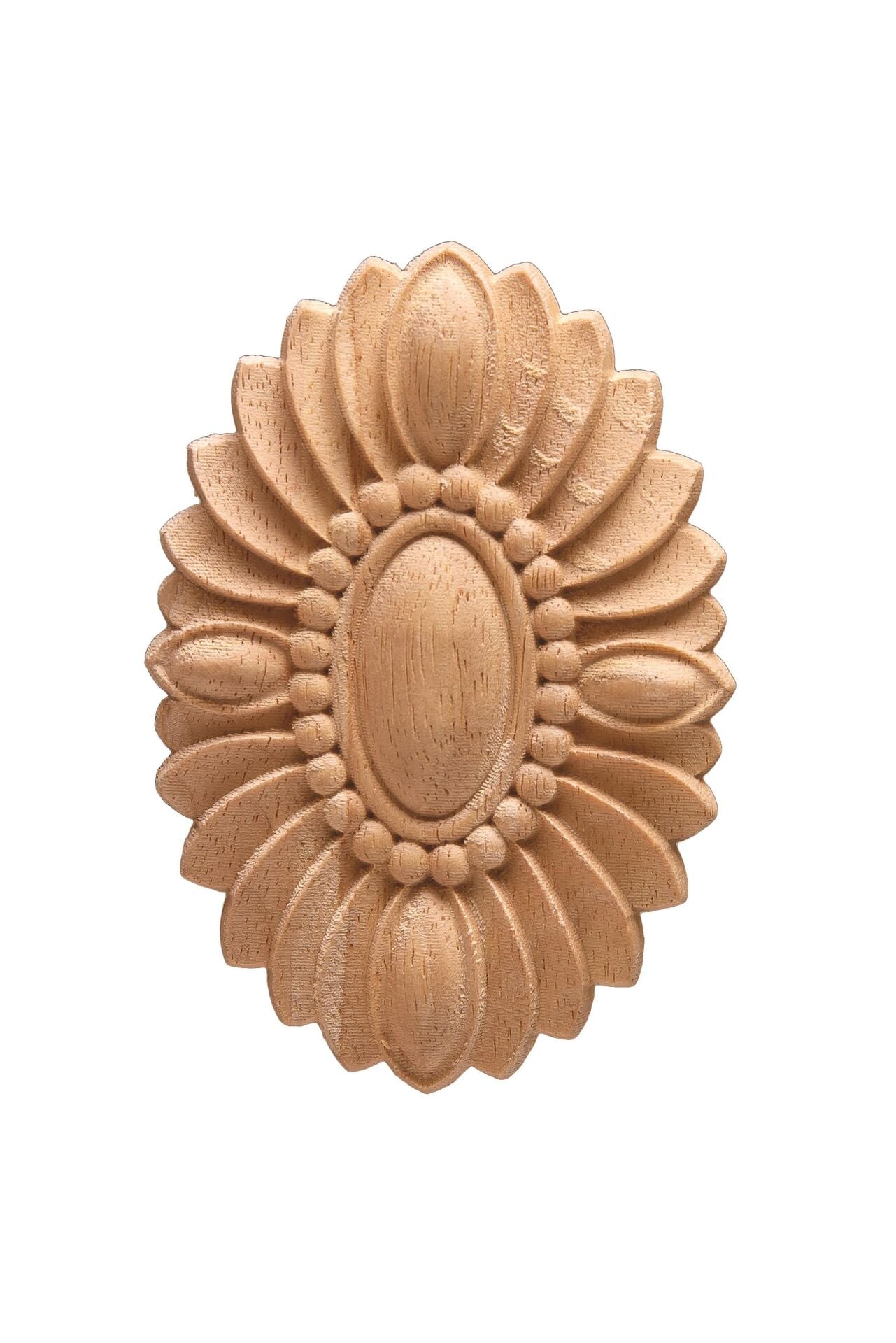 Aplik Motifli Rozet Boyanabilir Dekoratif Aksesuar 10x7x0,8 CM-OA205