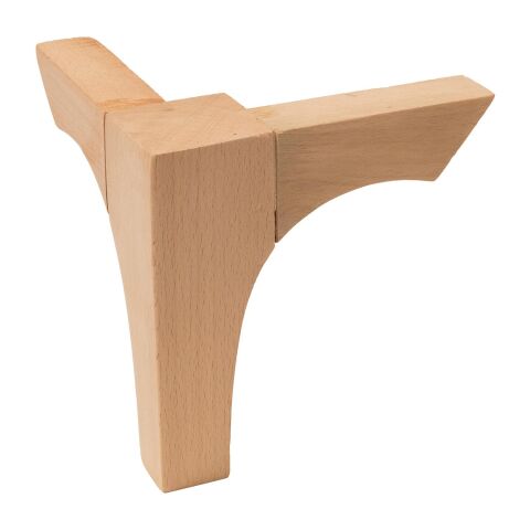 Lükens Ayak Sehpa Komodin Mobilya Dresuar Boyanabilir Ahşap Ayak 6x6x15 cm KKDL.01