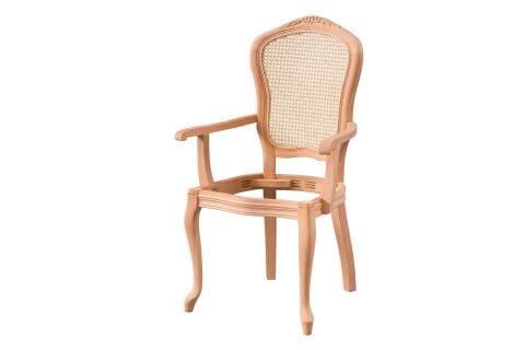 HASIRLI ITALYAN OYMALI KOLLU SANDALYE