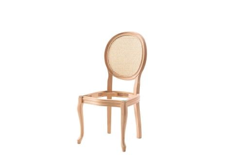 HASIRLI MADALYON SANDALYE 52X48X101 CM
