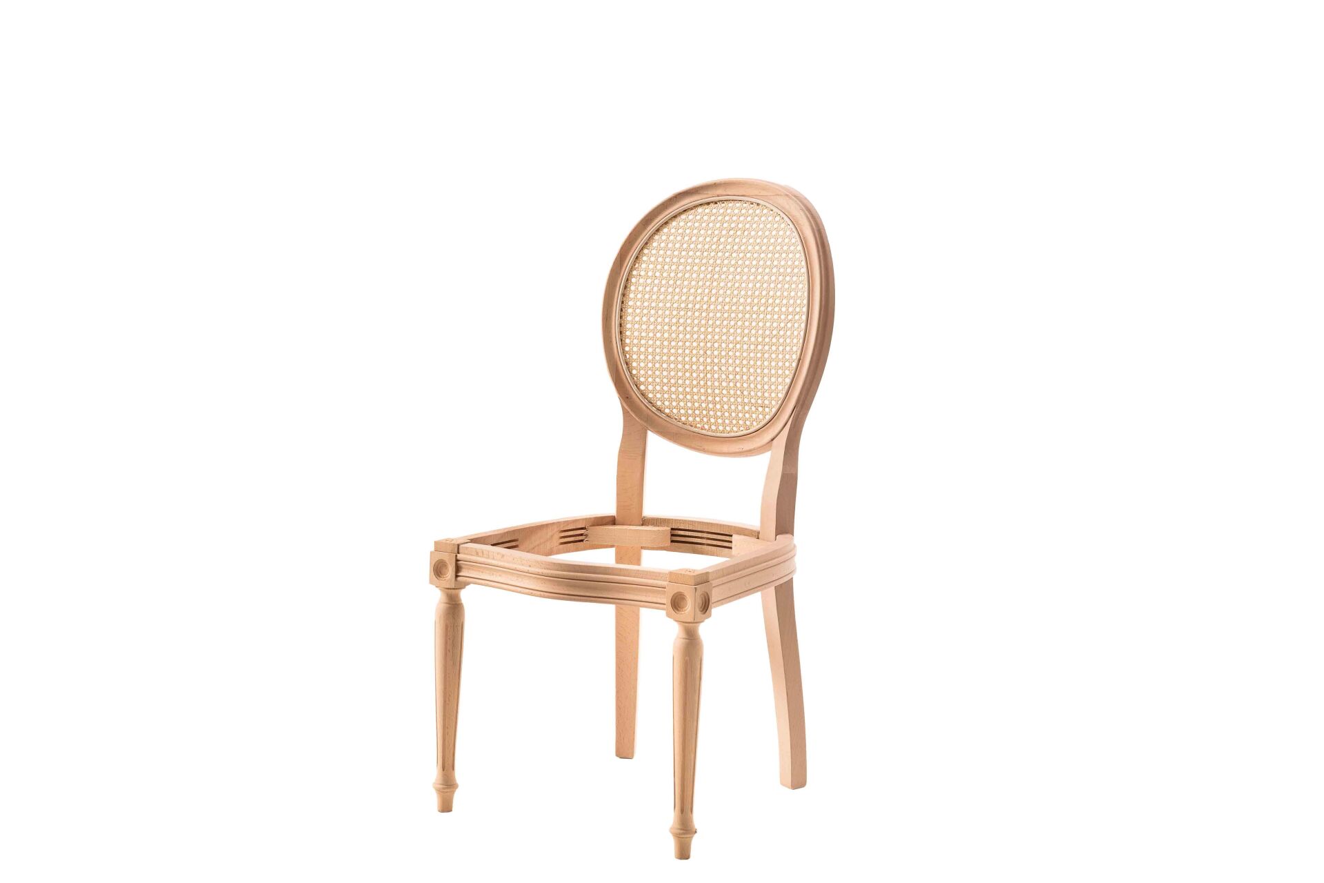 HASIRLI TORNALI SANDALYE 52X48X101 CM