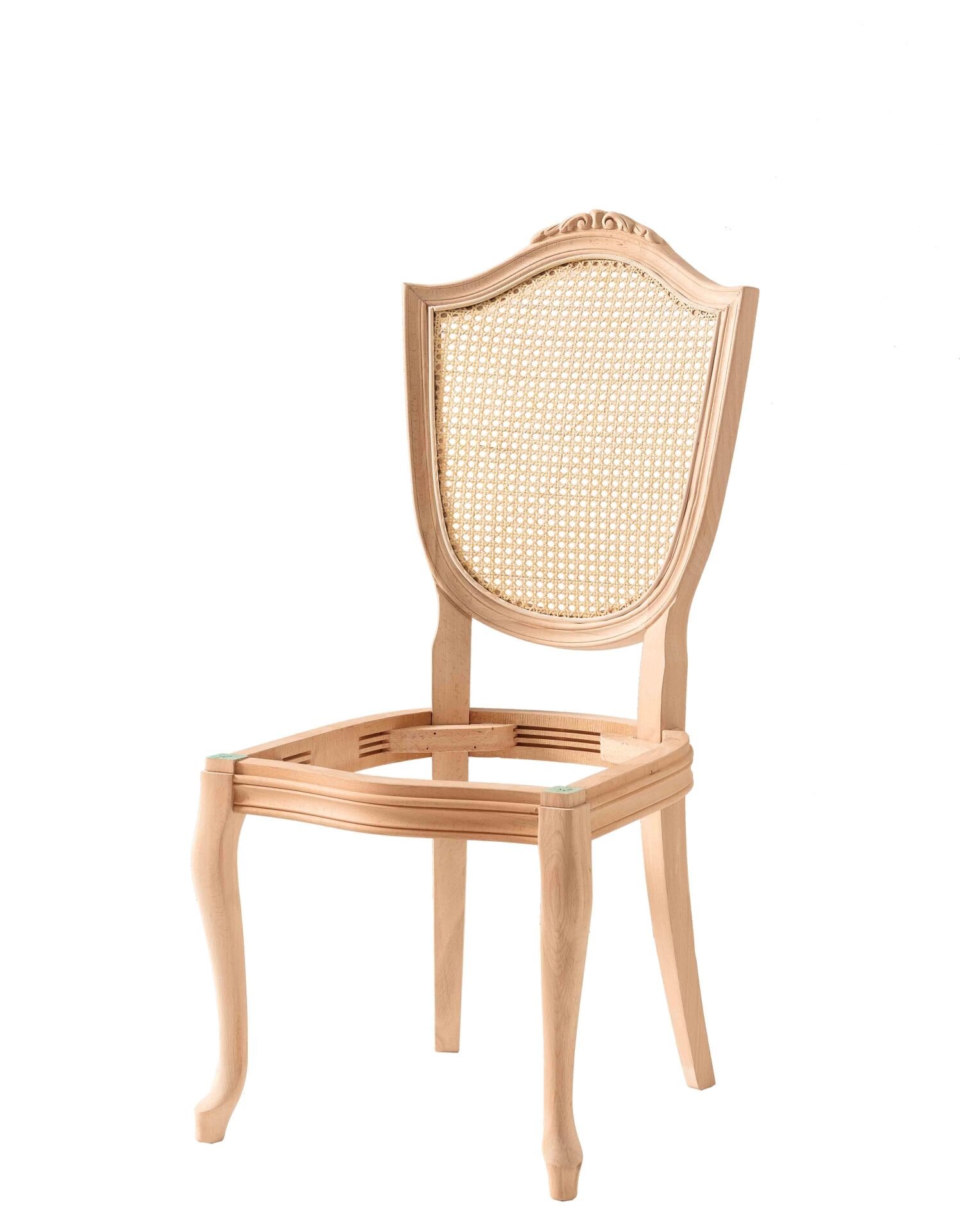 HASIRLI KUPA OYMALI SANDALYE 48X52X99 CM