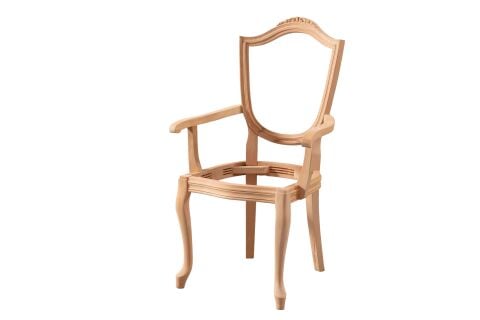 KUPA OYMALI KOLLU SANDALYE 59X52X99 CM