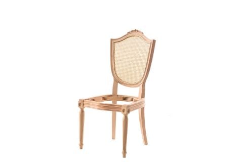 HASIRLI KUPA TORNALI OYMALI SANDALYE