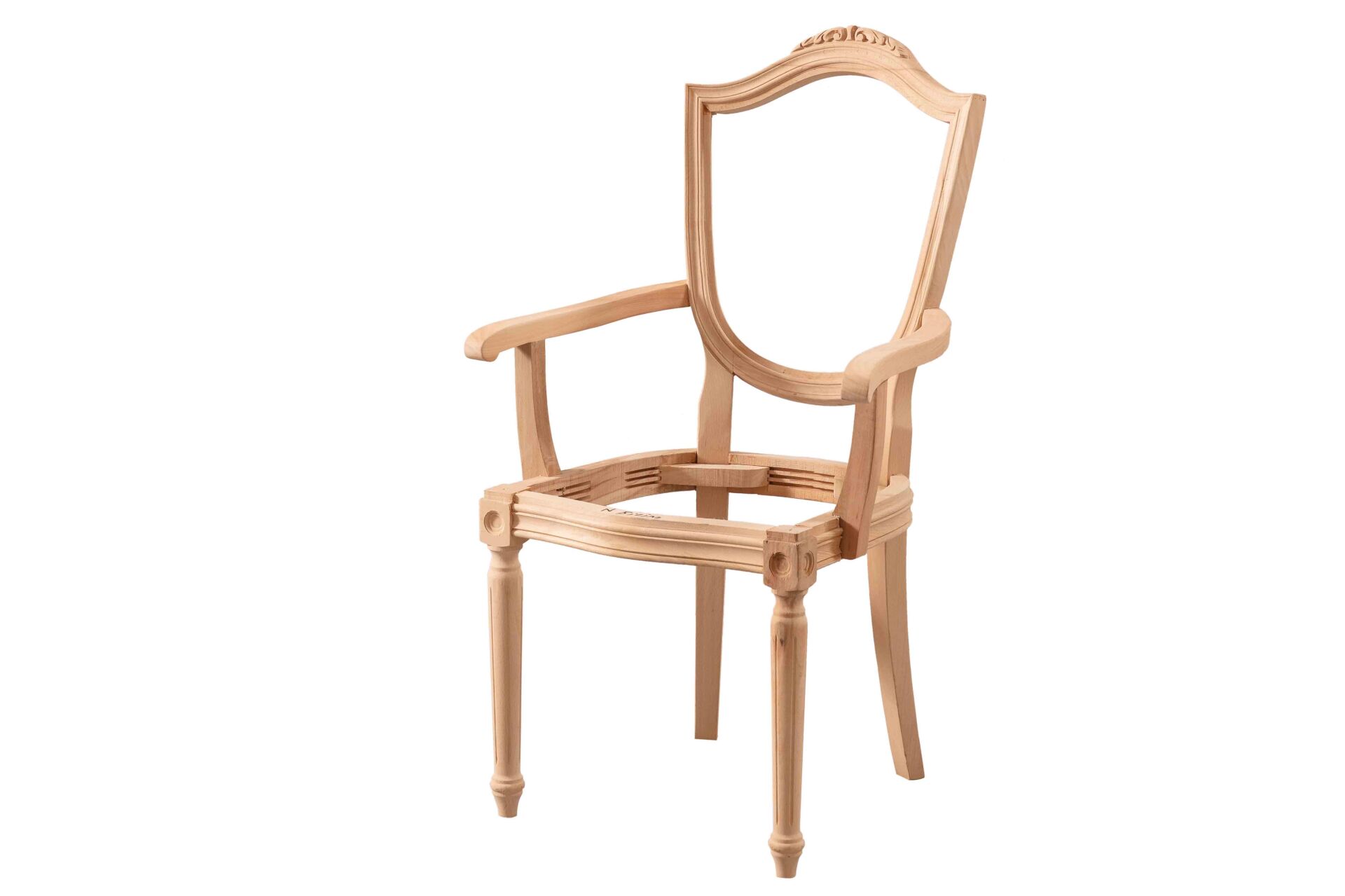 KUPA TORNALI OYMALI KOLLU SANDALYE 59X52X99 CM