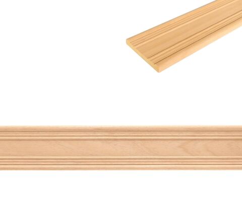 Ayous Ahşap Çıta Boyanabilir Dekoratif Aksesuar 120x17 mm  MAC14