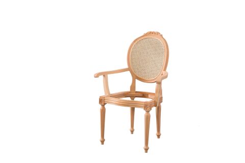 HASIRLI ALEX OYMALI KOLLU SANDALYE 60X50X101