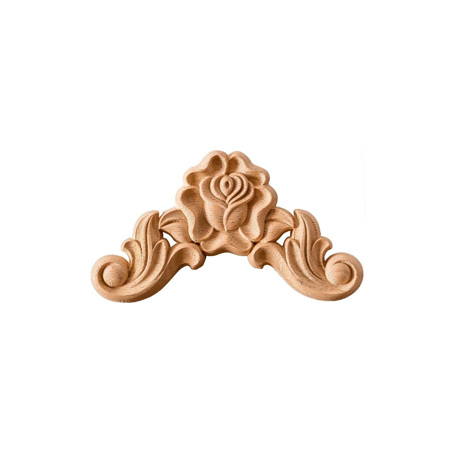 Aplik Motifli Rozet Boyanabilir Dekoratif Aksesuar 8x8x1 CM-OA290