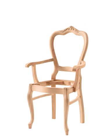 KLASIK OYMALI SANDALYE 46X47X98 CM
