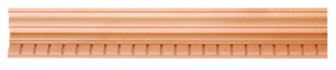 Kayın Kartonpiyer Taç Çıta Ahşap Desenli  Dekoratif Aksesuar 80x15 mm-KT28