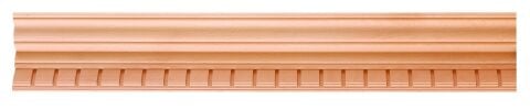 Kayın Kartonpiyer Taç Çıta Ahşap Desenli  Dekoratif Aksesuar 80x15 mm-KT28