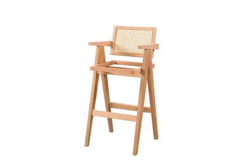 HASIRLI LUNA BAR SANDALYE 52X52X110