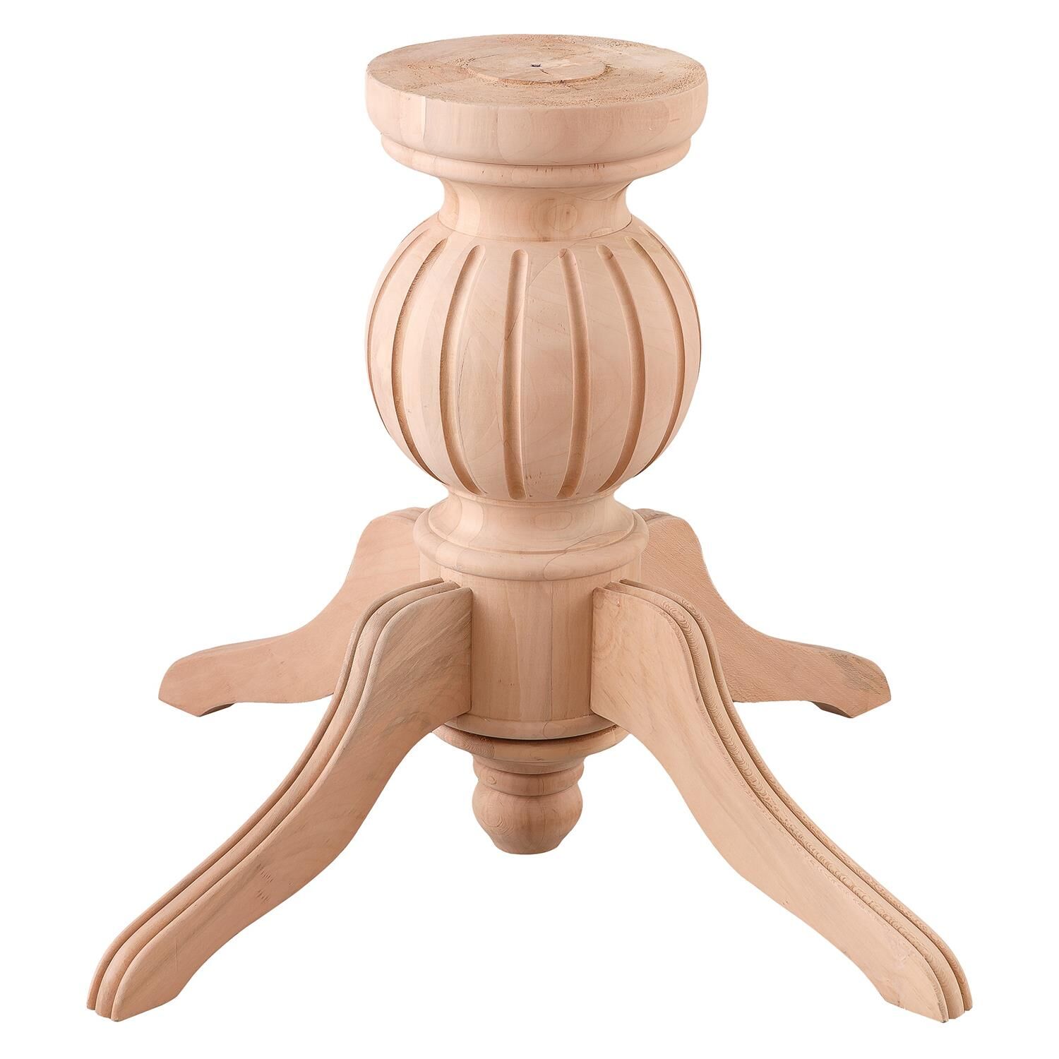 Ahtapot Masa Ayağı Ahşap Torna Ayak 30x30x72 cm