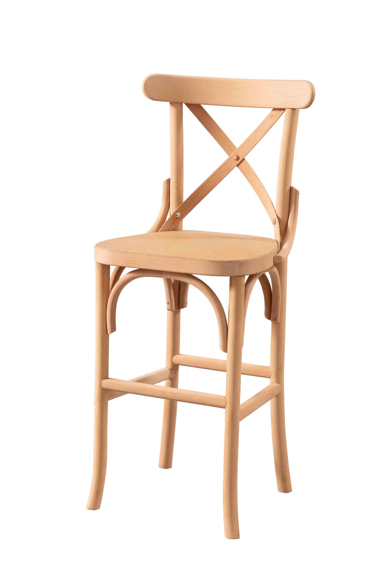 ÇAPRAZ TONET BAR SANDALYE 46X42X104 CM