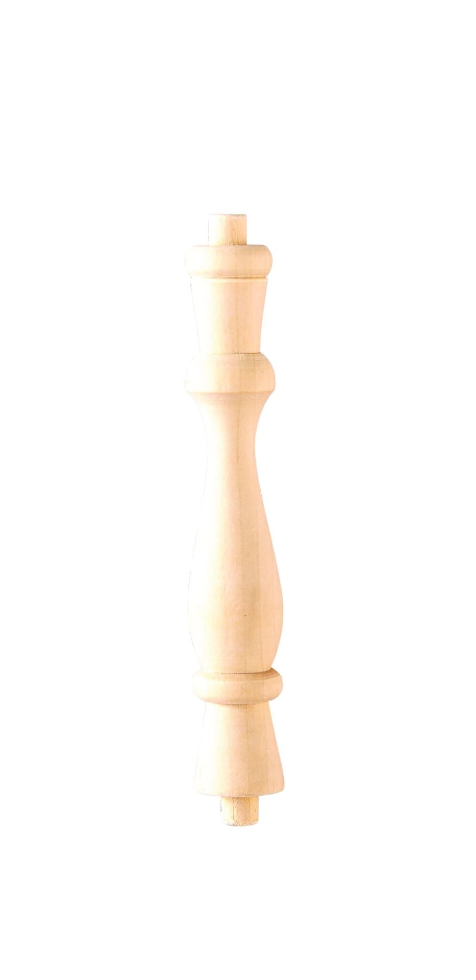 Ahşap Torna Piyon Boyanabilir Dekoratif Ev Ofis Aksesuar 2x15 cm