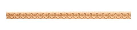 Kayın Çıta Ahşap Desenli Dekortatif Aksesuar 23x12 mm-BC60