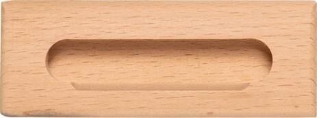 Ham Boyasız Kapı Çekmece Kapak Daire Topuz Kulp  110X35X18 mm (T-6)